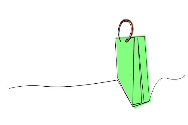 Bolsa de compras Line Art Tioss 02 03B