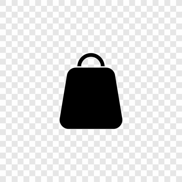 bolsa de compras negra