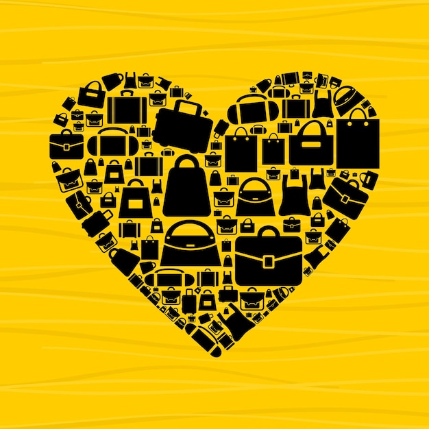 Bolsa corazón