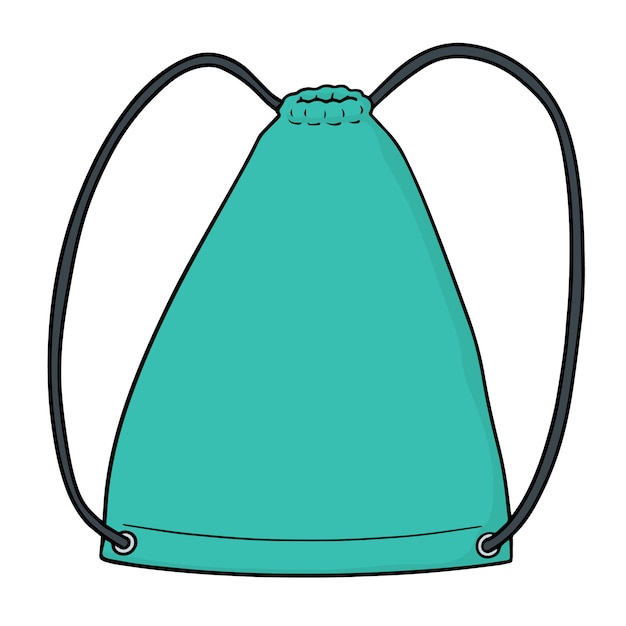 bolsa de dibujos animados