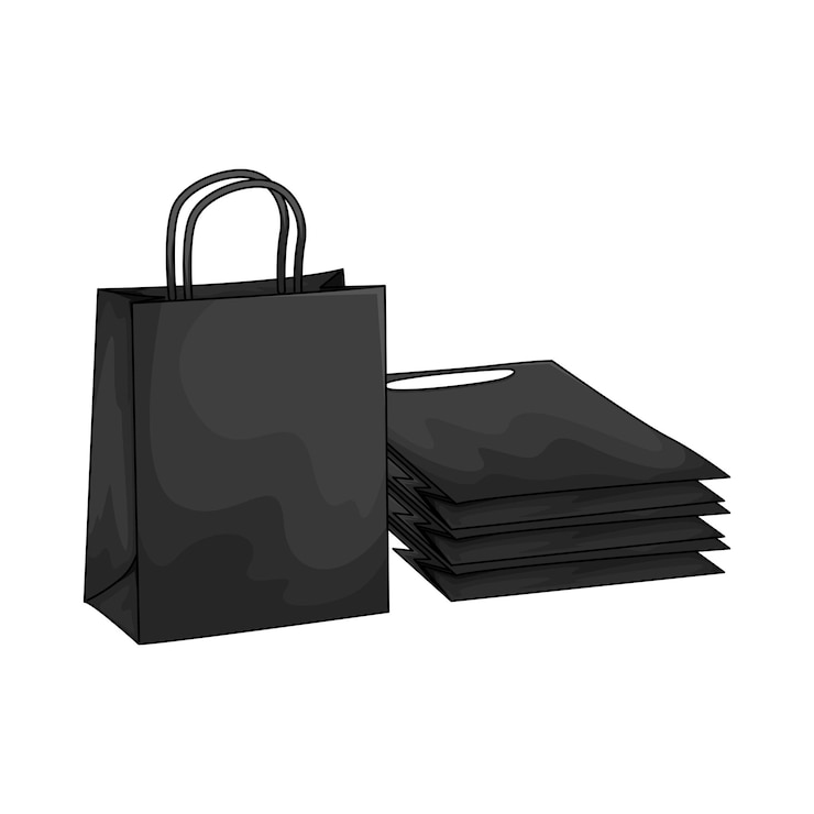 Vector bolsa de papel