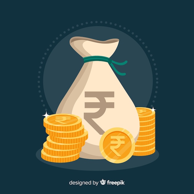 Bolsa de rupias indias