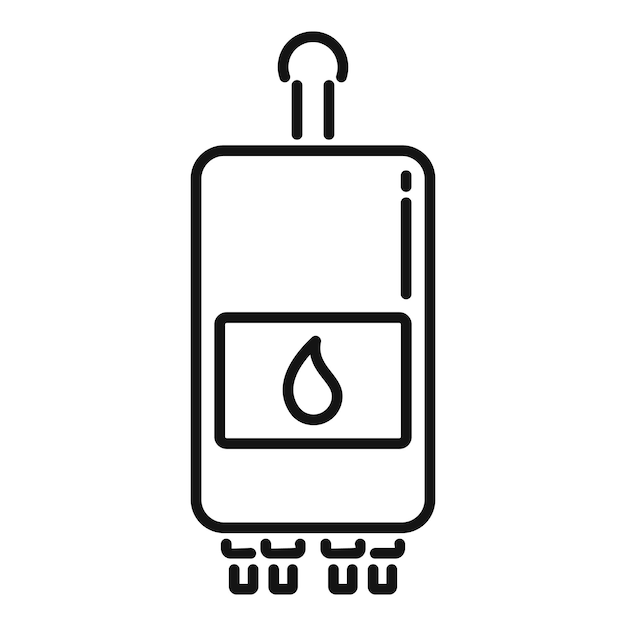 Una bolsa de sangre médica colgada y esperando una transfusión.