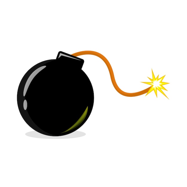 bomba de dibujos animados