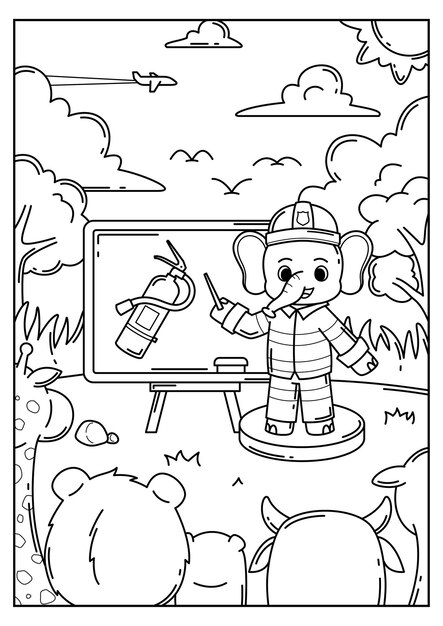 bombero de animales