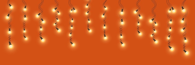 Bombillas luminosas Luces brillantes de luz