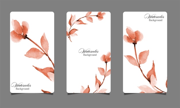 Bonita tarjeta de invitación de boda con marco floral acuarela de colores fondo elegante
