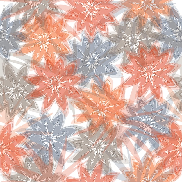 Bonita textura en estilo campestre para tela textil papel tapiz Vector Spring Rapport
