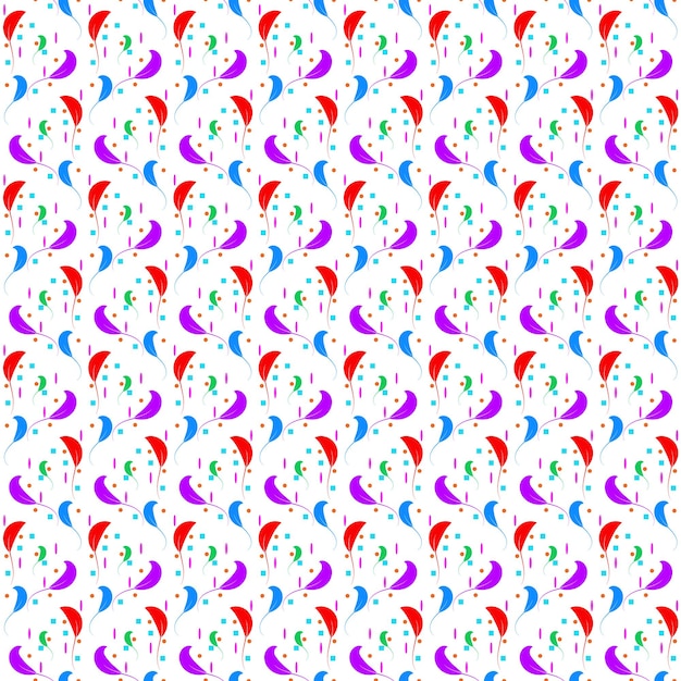 Bonito diseño de patrones sin fisuras Vector