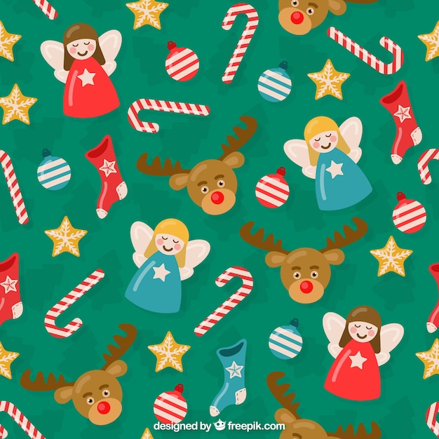 Bonito fondo navideño