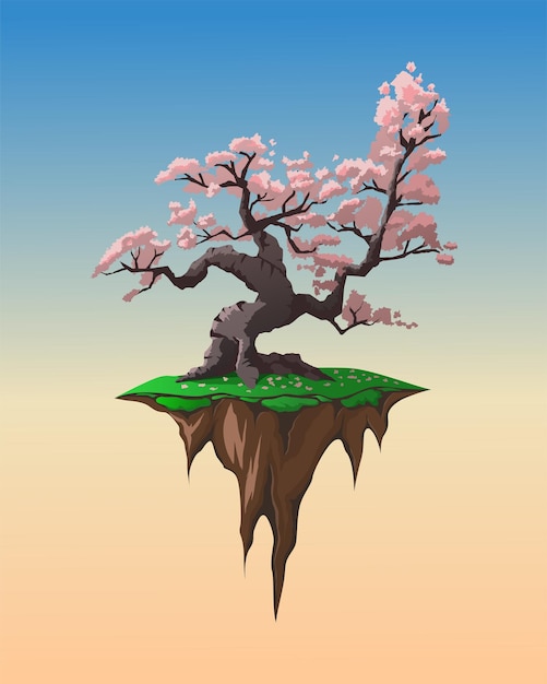 Bonsai flotante