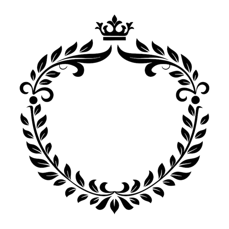 Vector borda negra borda patrón forma del marco borda plantilla de la frontera elementos de la frontera estandarte marco de la frontera pa