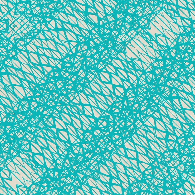 Borde de teñido anudado Batik. Plantilla de fondo de Japón. Patrón sin costuras Shibori. Textura abstracta de teñido anudado. Cuadrícula mínima orgánica. Diseño Shoji de acuarela verde azulado y beige. Azulejo de kimono.