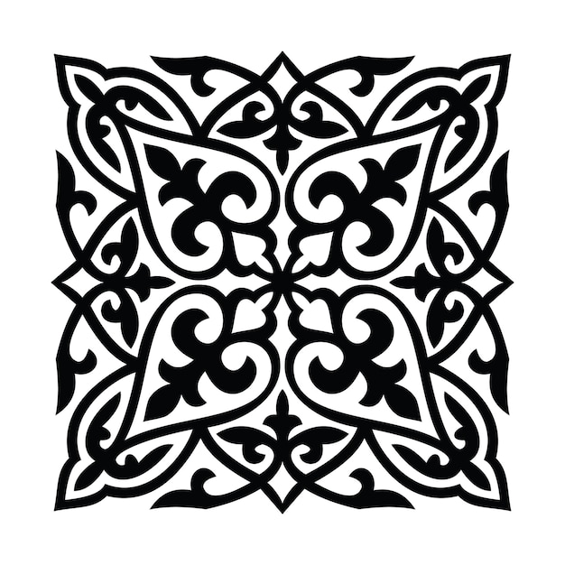 Bordes y esquinas de encaje de diseño ornamental Conjunto de vectores elementos de adornos florales art deco