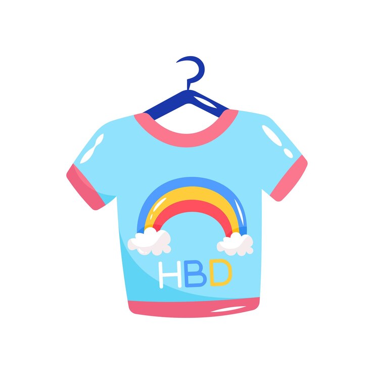 Vector el borrador vectorial de la camisa de cumpleaños es un archivo eps 10