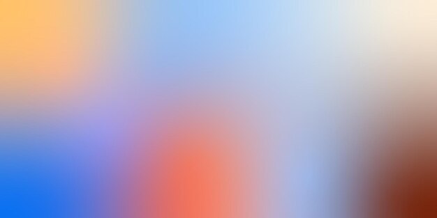 un borrón colorido de un objeto de color azul y naranja