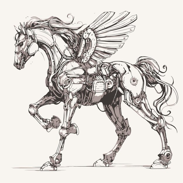 Bosquejo de Pegaso