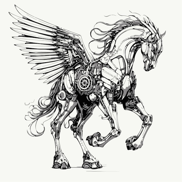Bosquejo de Pegaso