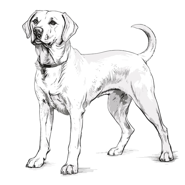 Bosquejo de un perro
