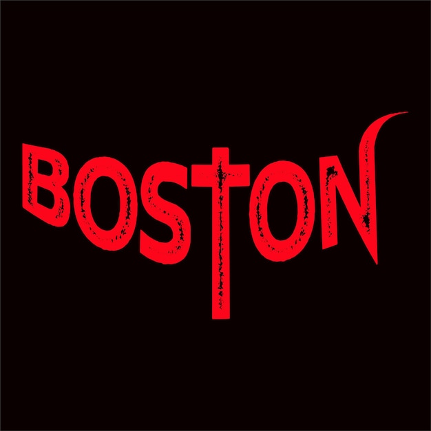 boston varsity college ubicación diseño gráfico tipografía