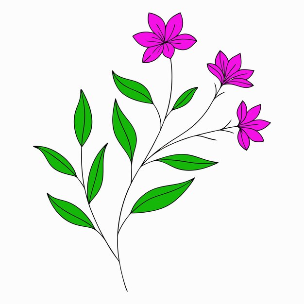 Botánica floral de moda