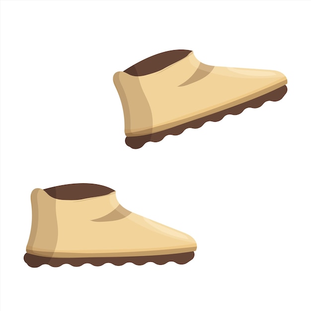 Vector botas de mujer zapatos otoño invierno ilustración vectorial