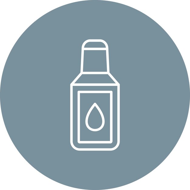 una botella de aceite con una tapa