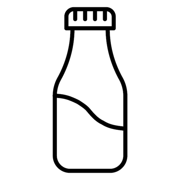 una botella de agua que es negra y blanca