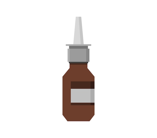 Botella de aspersión nasal