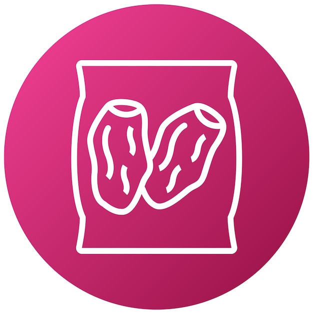 una botella de cerveza está en un círculo rosa