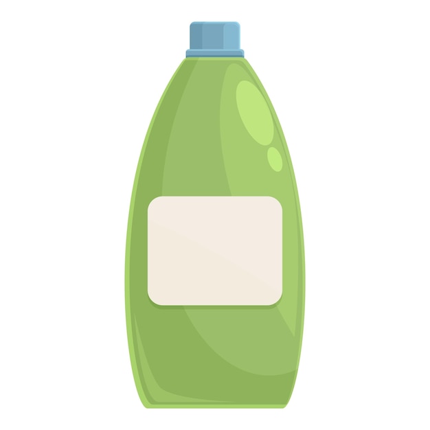 Botella desinfectante icono dibujos animados vector Detergente líquido Contenedor limpiador