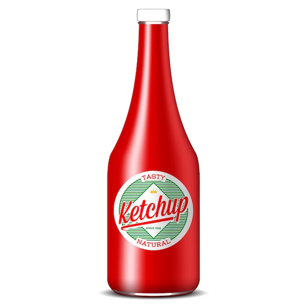 Botella de ketchup