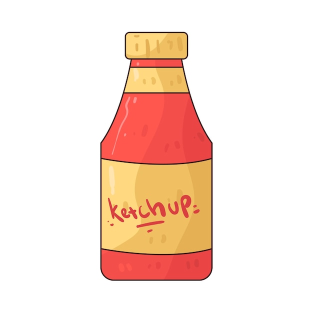 Botella de ketchup