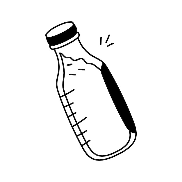 Botella de leche estándar para envasado y venta