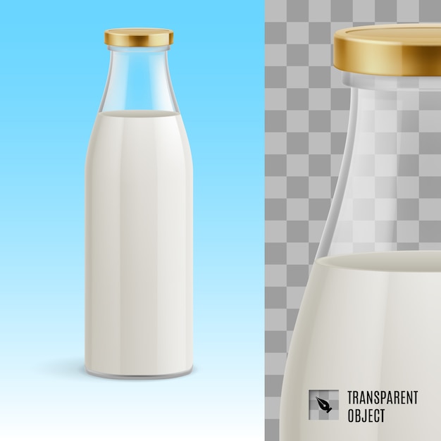 Botella de leche