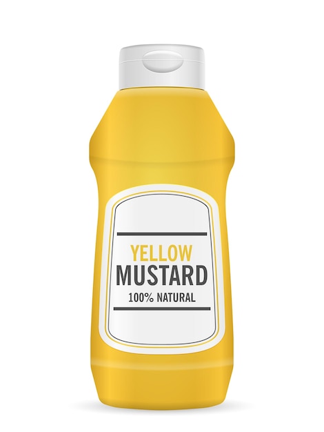 botella de mostaza