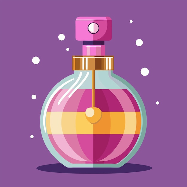 una botella de perfume con una tapa rosa que dice "quota rosa"