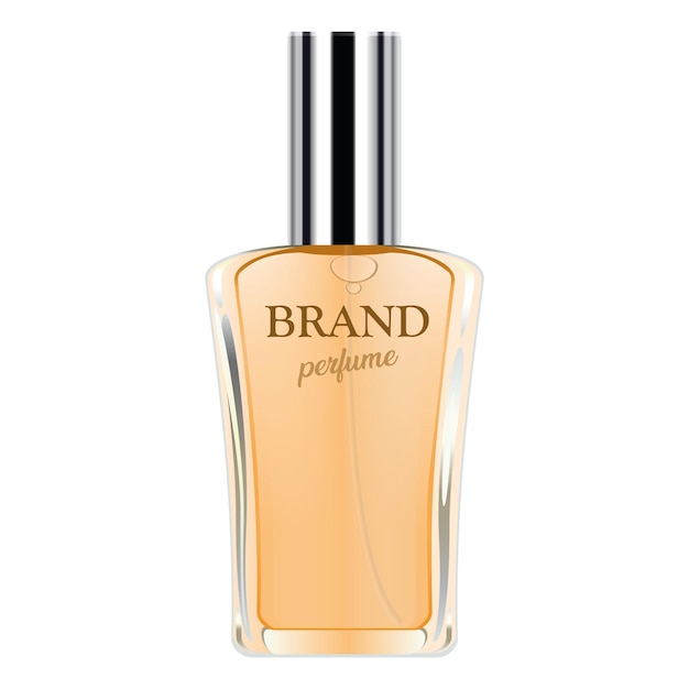 botella de perfume del vector1