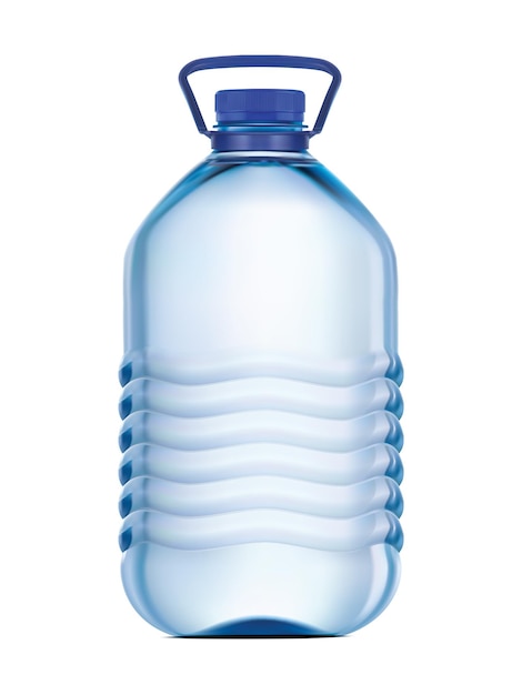 Botella de plástico grande de agua potable. | Vector Premium Botella de plástico grande de agua potable. | Vector Premium
