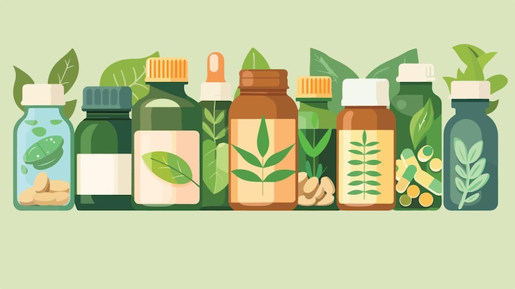Vector botellas y envases de medicamentos profesionales para uso médico