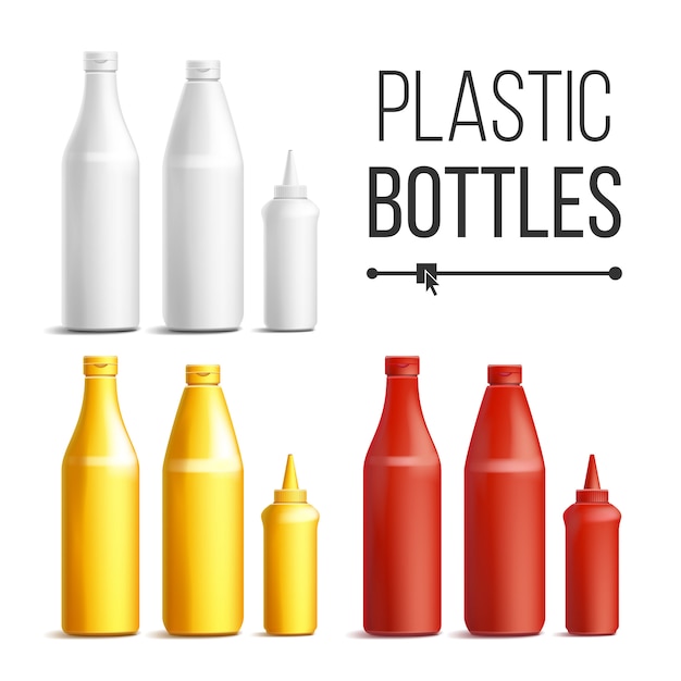 Botellas de plastico para salsas