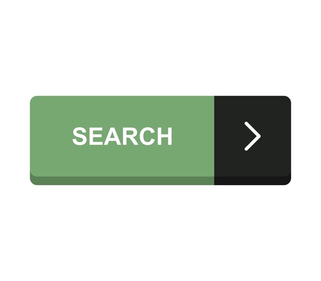 Vector botón de búsqueda