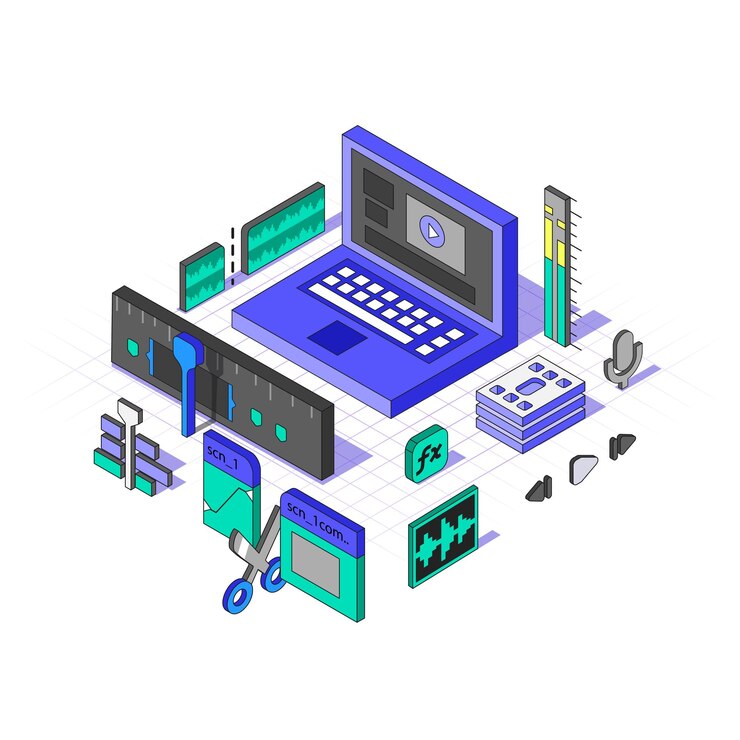 Vector botón de comando de instrucciones en chatbot búsqueda por imágenes e ideas instrucciones de vector isométrico 3d
