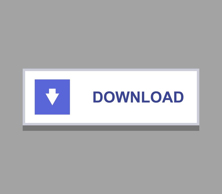 Vector botón descargar