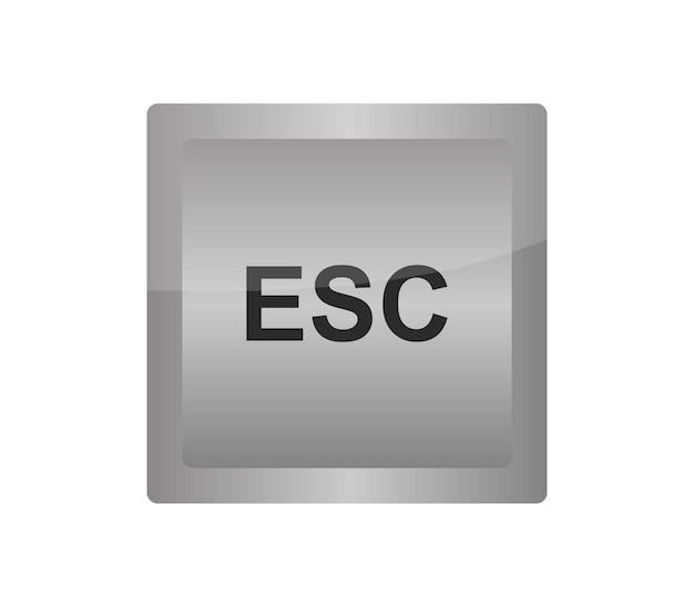 botón Esc