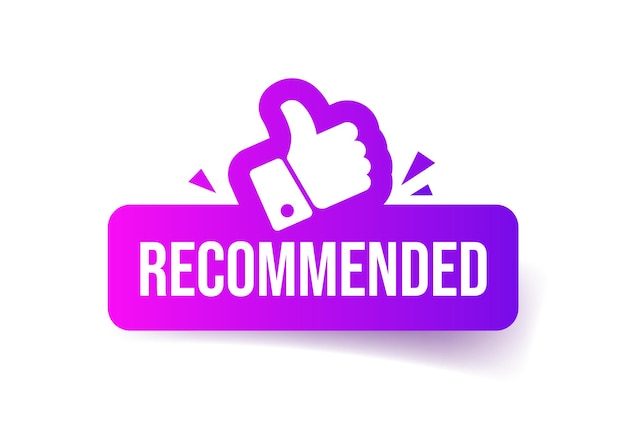 Botón recomendado.