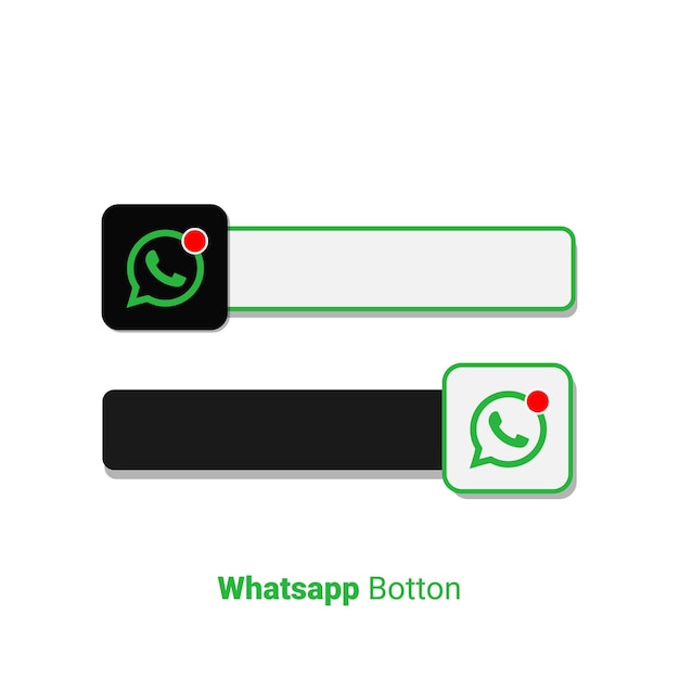 Botón de las redes sociales de Whatsapp