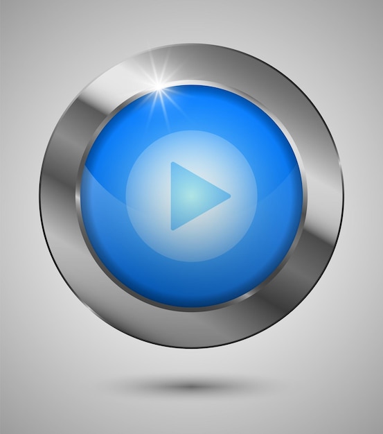 Botón de reproducción perfecto para su sitio web o aplicación