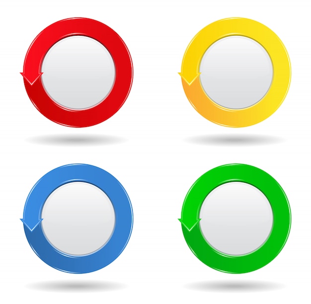 Botones circulares