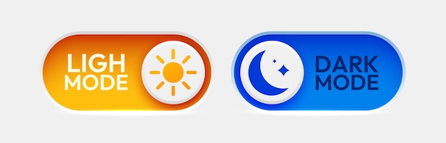 Los botones de encendido y apagado del interruptor, el modo oscuro y el modo luminoso, el diseño del material, el interruptor y el ajuste de día y noche.
